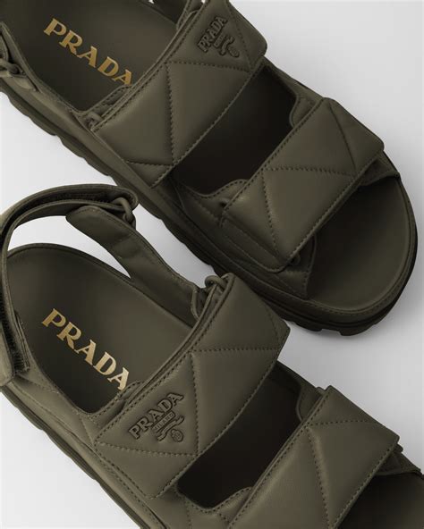 prada padded nappa sandals